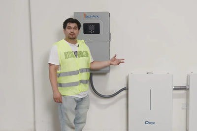 SOL-ARK 15KW + Deye 10.2 kWh Battery
