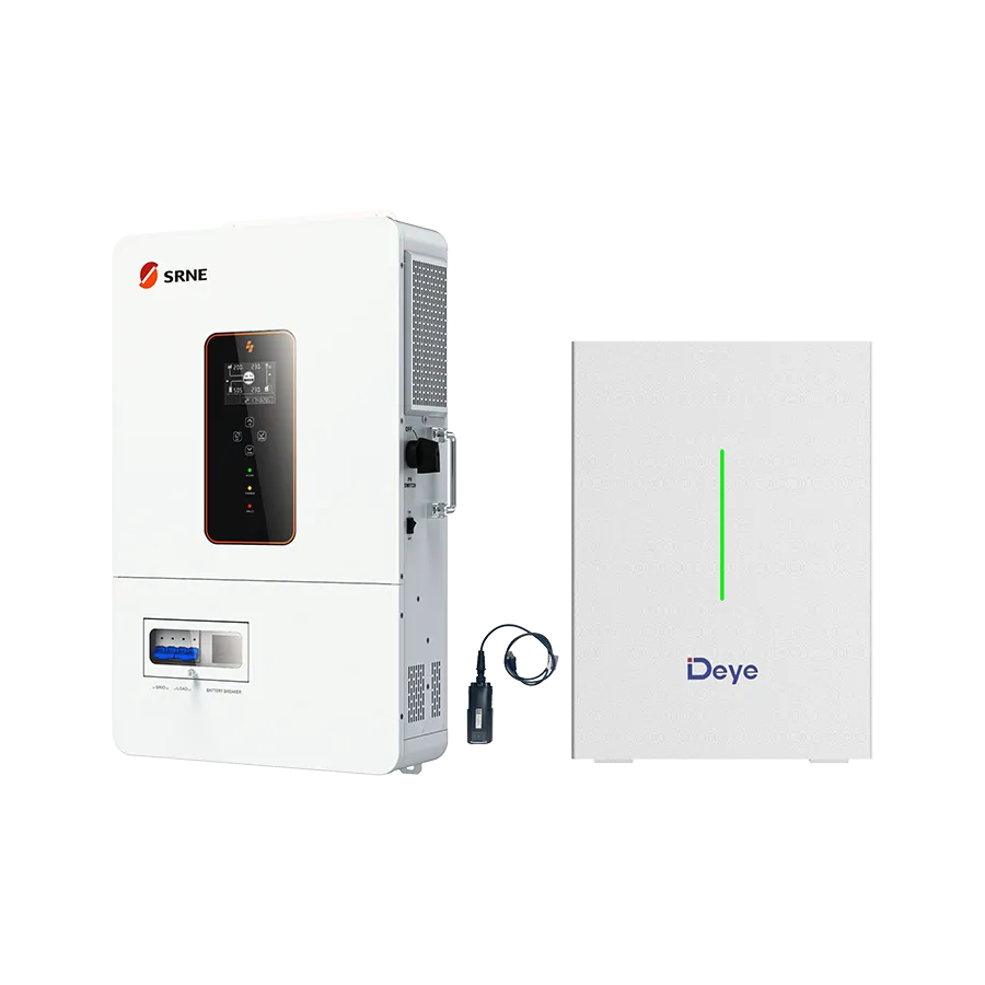 SRNE 10kW Inverter with Deye RW-F10.2 — Off-Grid Bundle (10/20/30kWh)