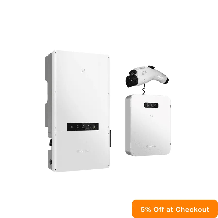 GoodWe ES-US20 11.4kW Inverter (Aps Transmitter) With ABD + EV Charger
