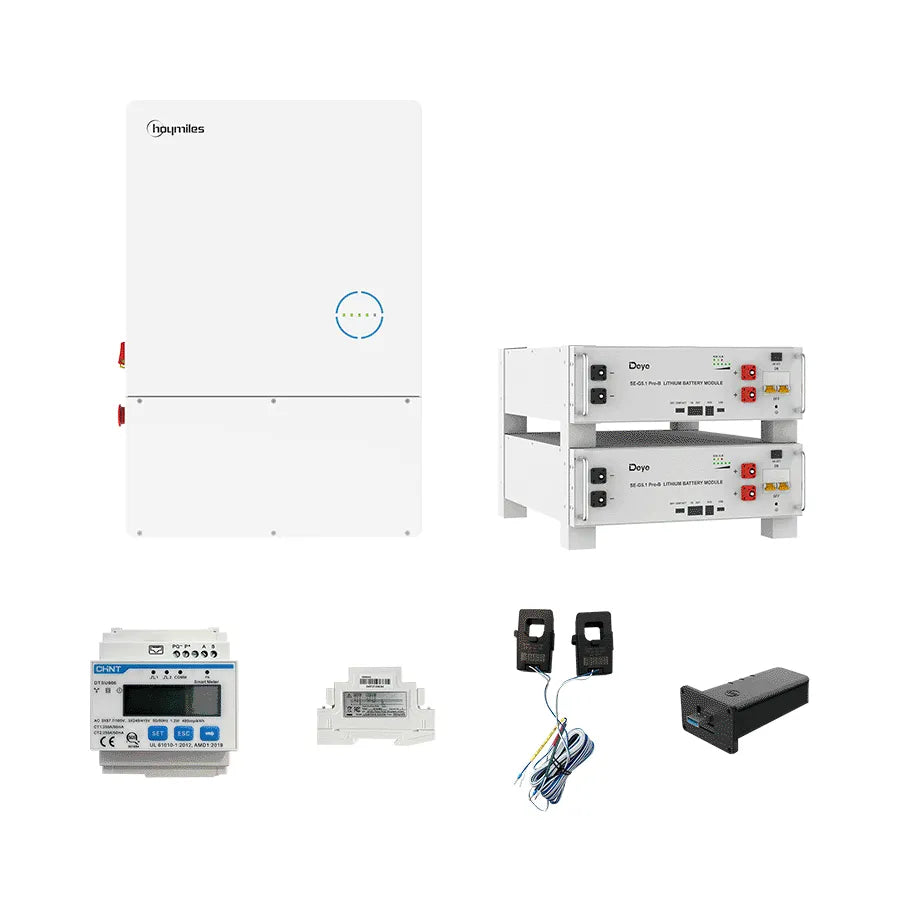 Hoymiles 11.5kW Inverter with Deye SE-G5.1 Pro-B — UL 9540 Closed-Loop Bundle (10/15/20/30/40kWh)