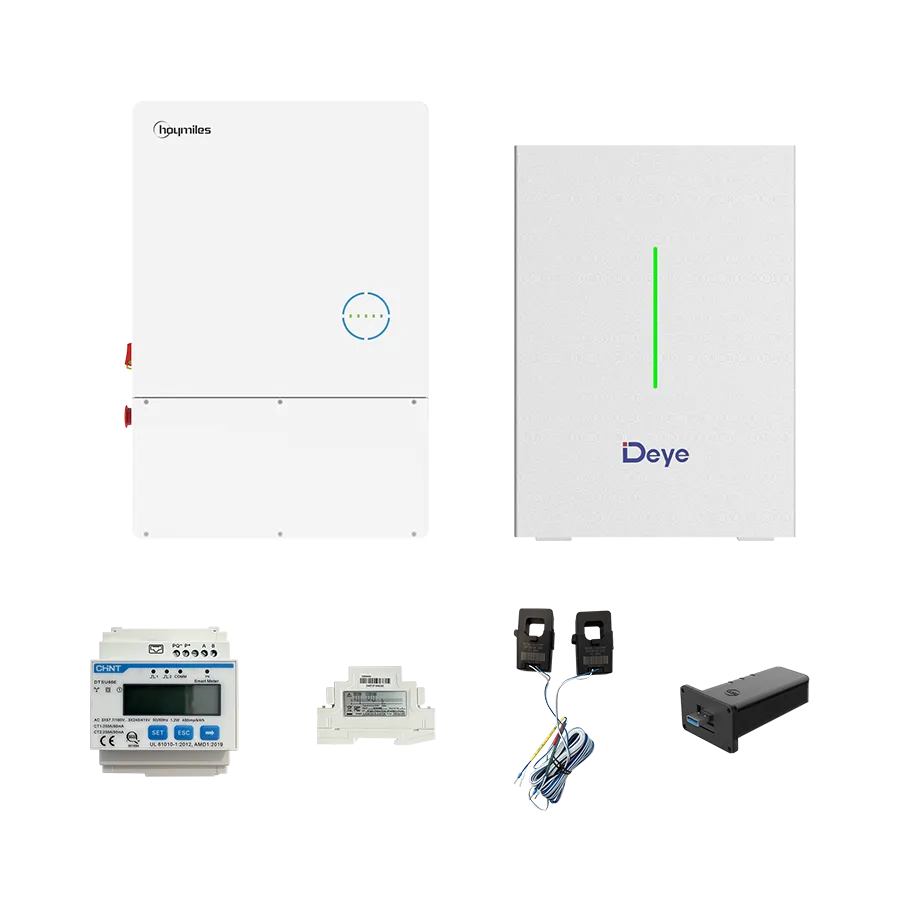 Hoymiles 11.5kW Inverter with Deye RW-F10.2 — UL 9540 Closed-Loop Bundle (10/20/30/40kWh)