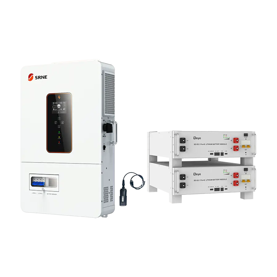 SRNE 10kW Inverter with Deye SE-G5.1 Pro-B — Off-Grid Bundle (10/15/20/40kWh)