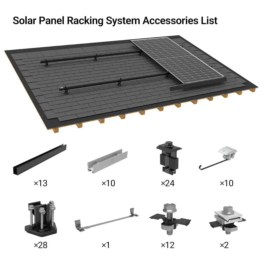 TOP Rack Solar Panel TRT Rail Base System(TRT 02)